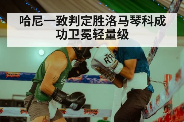 哈尼一致判定胜洛马琴科成功卫冕轻量级